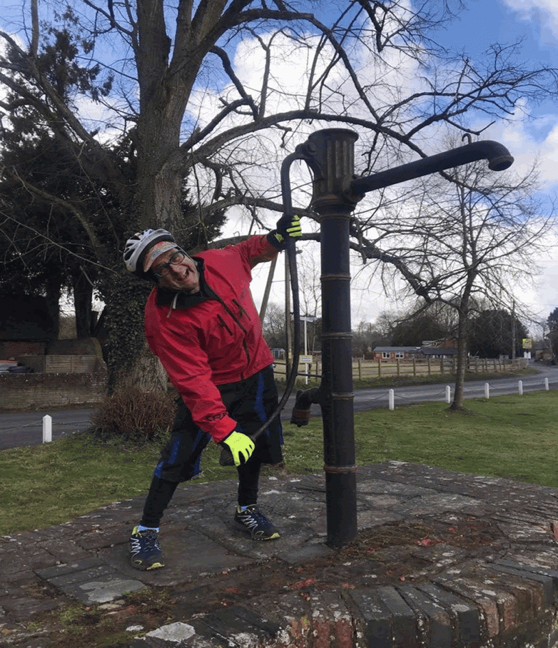 Who’s that riding down the road?