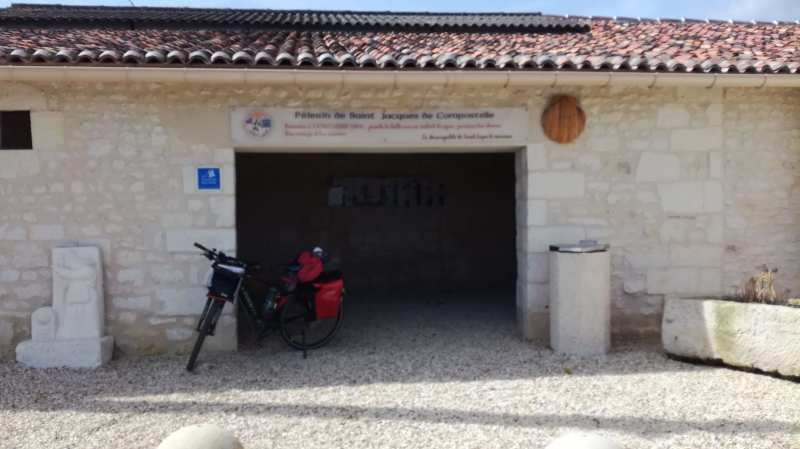 The brand new pilgrim shelter