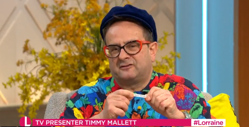 Timmy is interviewed on ITV’s Lorraine