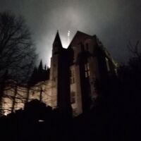 The Abbey at Night.