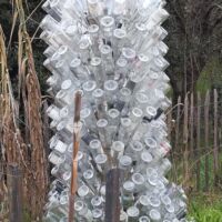 Best thing to do with empties? Turn them into a work of art!